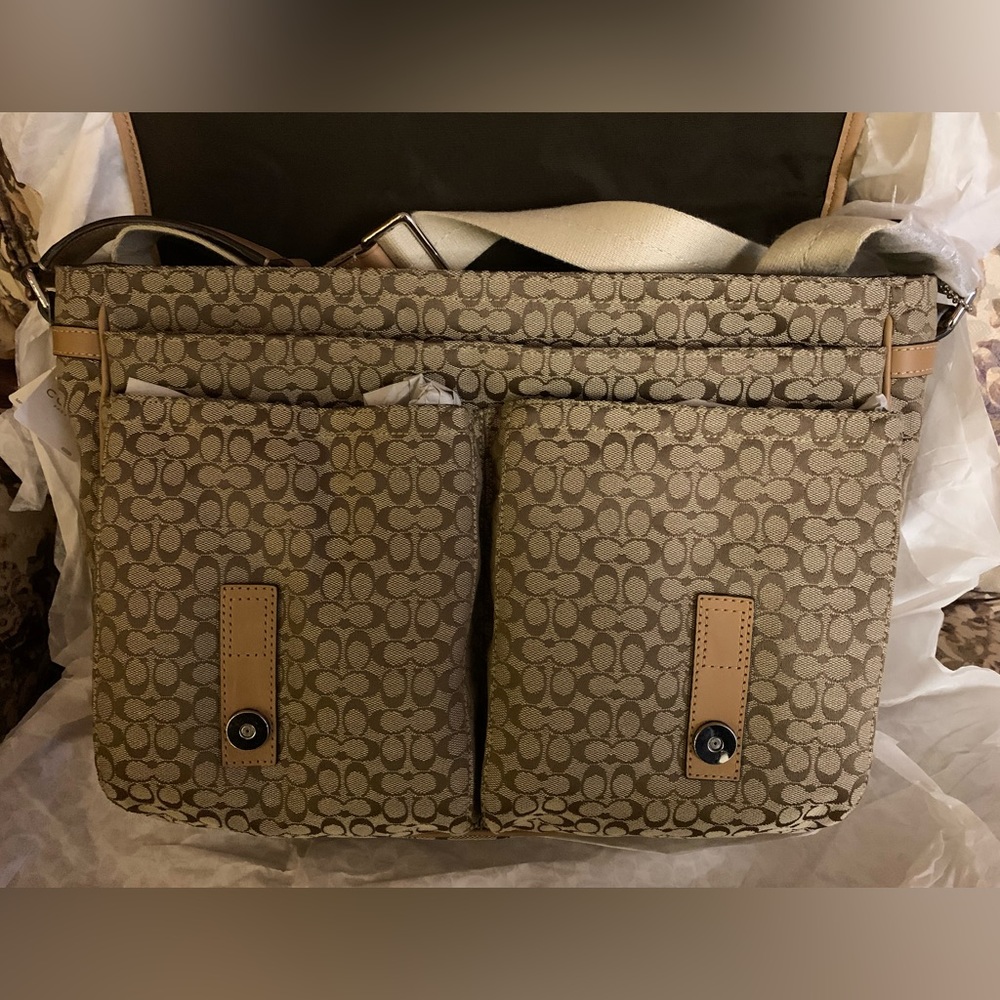 Coach Signature Messenger Bag